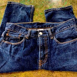 Boys H&M Straight Dark Wash Jeans - Size 14